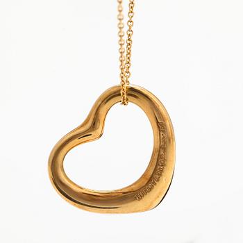 Tiffany & Co, Elsa Peretti, kaulakoru, "Open Heart", 18K kultaa.