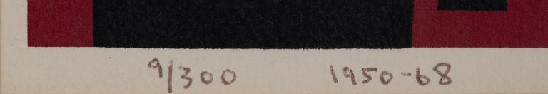 Olle Bærtling, "Égypte - formes noires dans le rouge" .