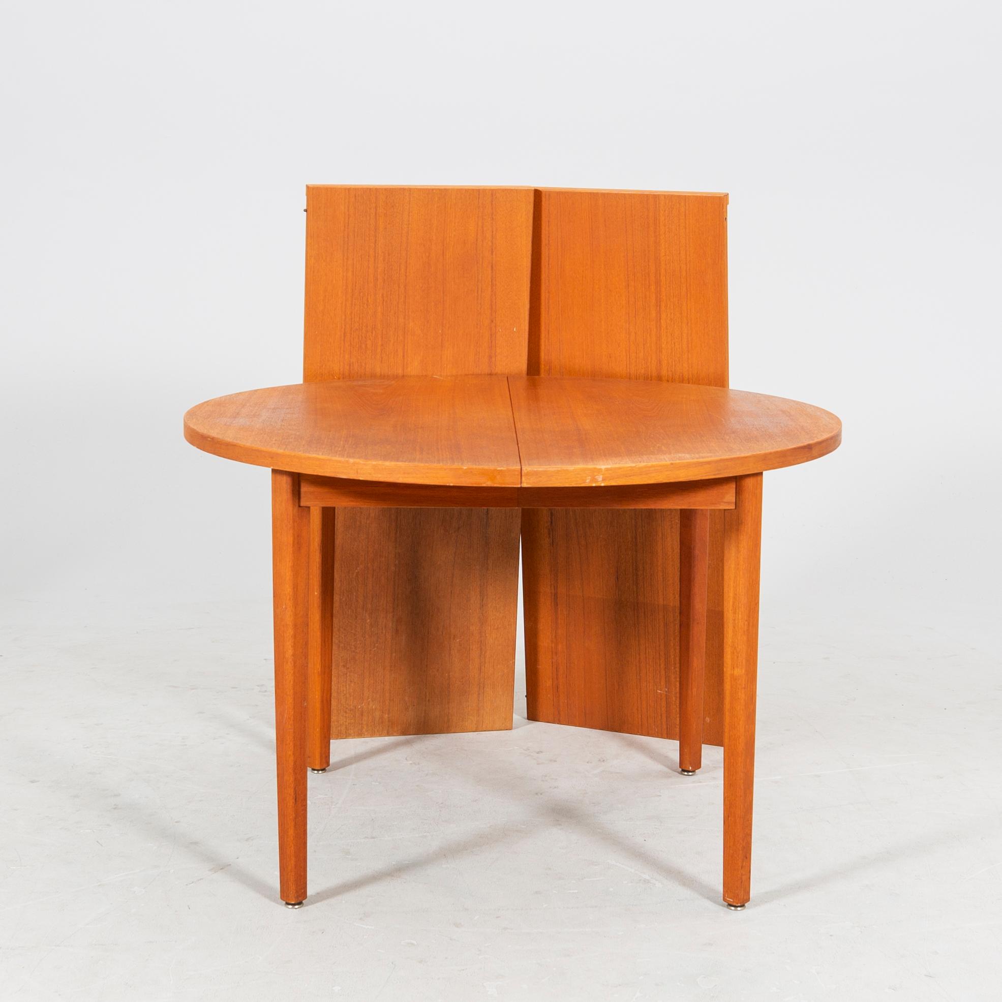 Bertil Fridhagen, matgrupp 5 dlr "Reno" Bodafors möbler 1950/60-tal.