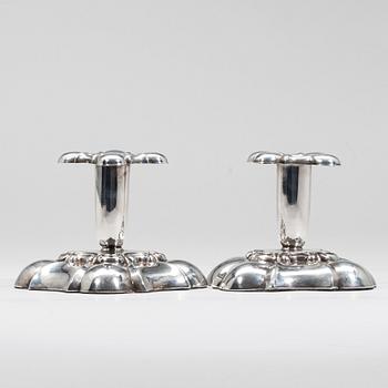 PARTI NYSILVER, 6 delar, Sverige/England 1900-tal.