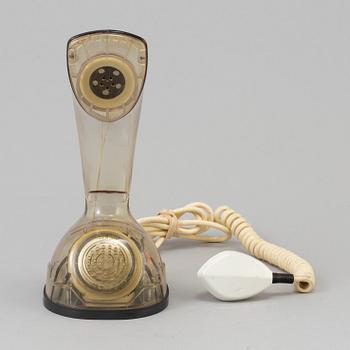 A 'Cobra'/'Ericofon' phone designed by Hugo Blomberg, Ralph Lysell, Gösta Thames. LM Ericsson.