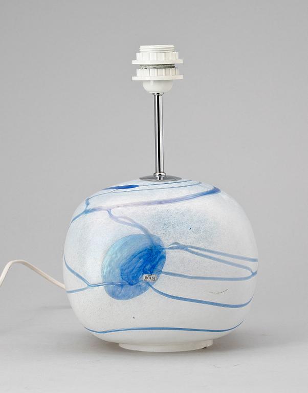 BORDSLAMPA, "Galaxy", glas, Bertil Vallien, Boda.