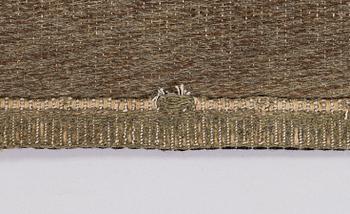 Aappo Härkönen (Kaino Lemmikki Härkönen), Aappo Härkönen, 1950/1960s Finnish flat weave carpet for Mattokutomo. Circa 240 x 155 cm.