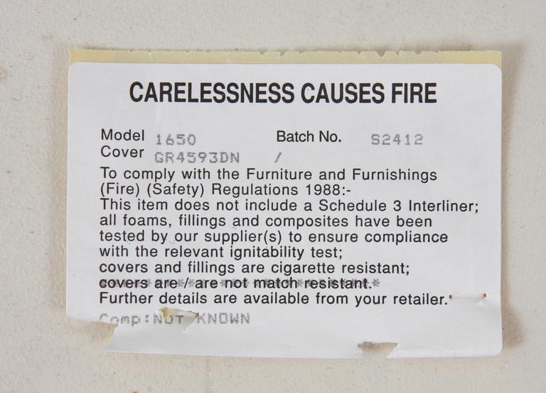 FÅTÖLJER, ett par, Parker Knoll, "York", 1900-talets andra hälft.