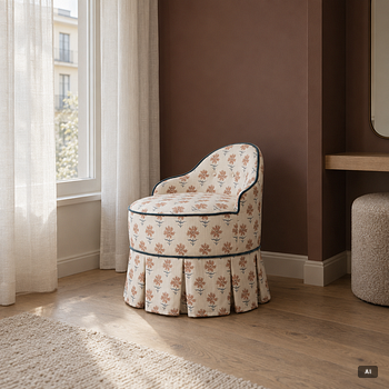 Stol, "Lou Vanity Stool", RIJD.