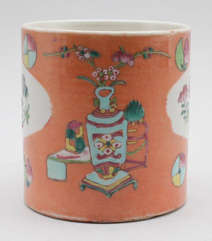 MUGG, porslin, Kina, 1800-tal.