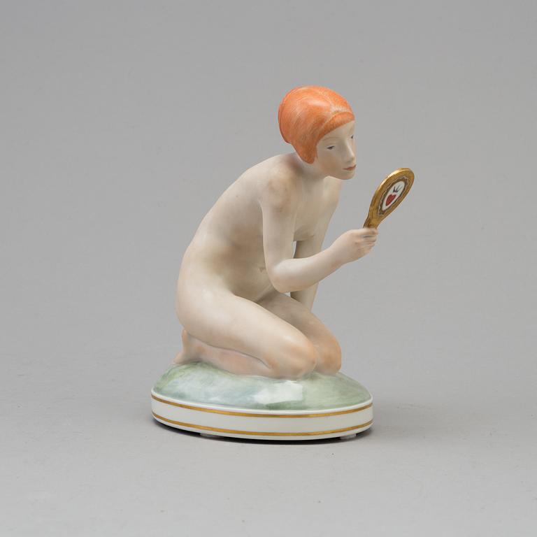 A Royal Copenhagen Gerhard Henning porcelain figure, Denmark, 1920's.