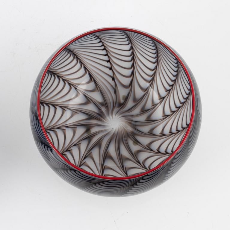 Sven-Åke Carlsson, Transjö, bowl and glass. Unique.