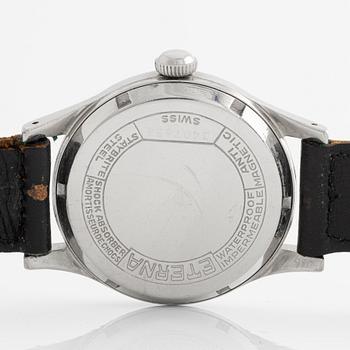 Eterna, wristwatch, 36.5 mm.