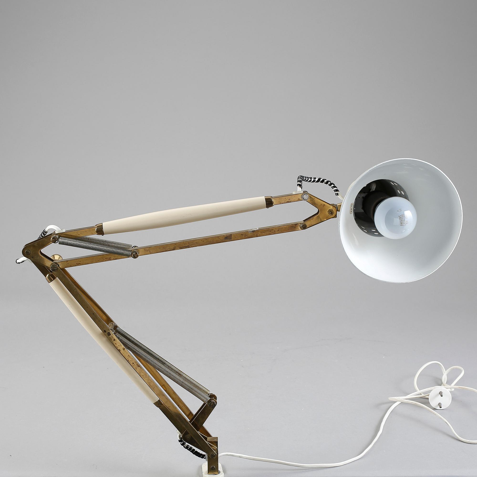 SKRIVBORDSLAMPA, 1900-talets mitt/andra hälft.