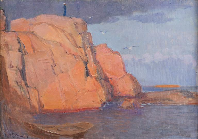 Venny Soldan-Brofeldt, Näkymä kalliolta.