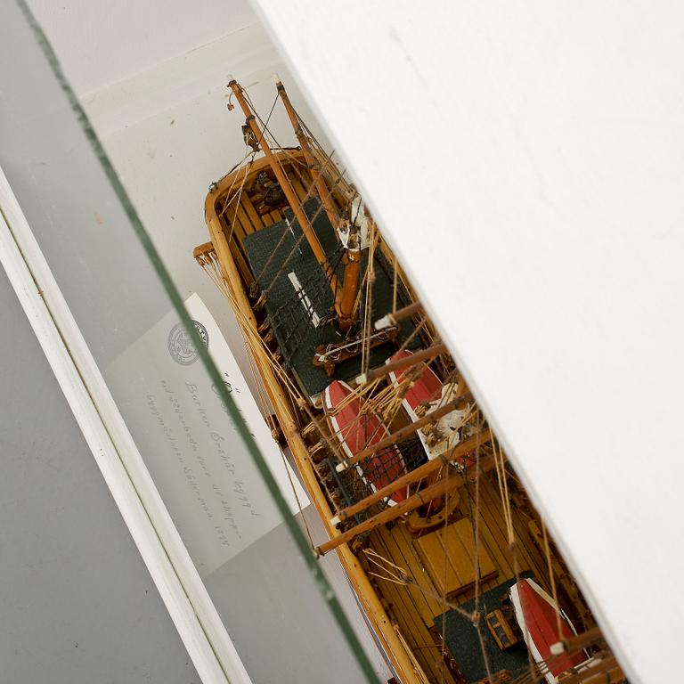 SKEPPSMODELL, G Zetterberg, 1940-tal.