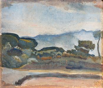 426. Ivan Aguéli, "Landskap med väg" (Landscape with road).