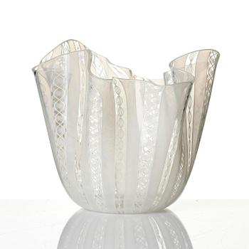 Paolo Venini & Fulvio Bianconi, A 'Fazzoletto' glass vase, Murano Italia.