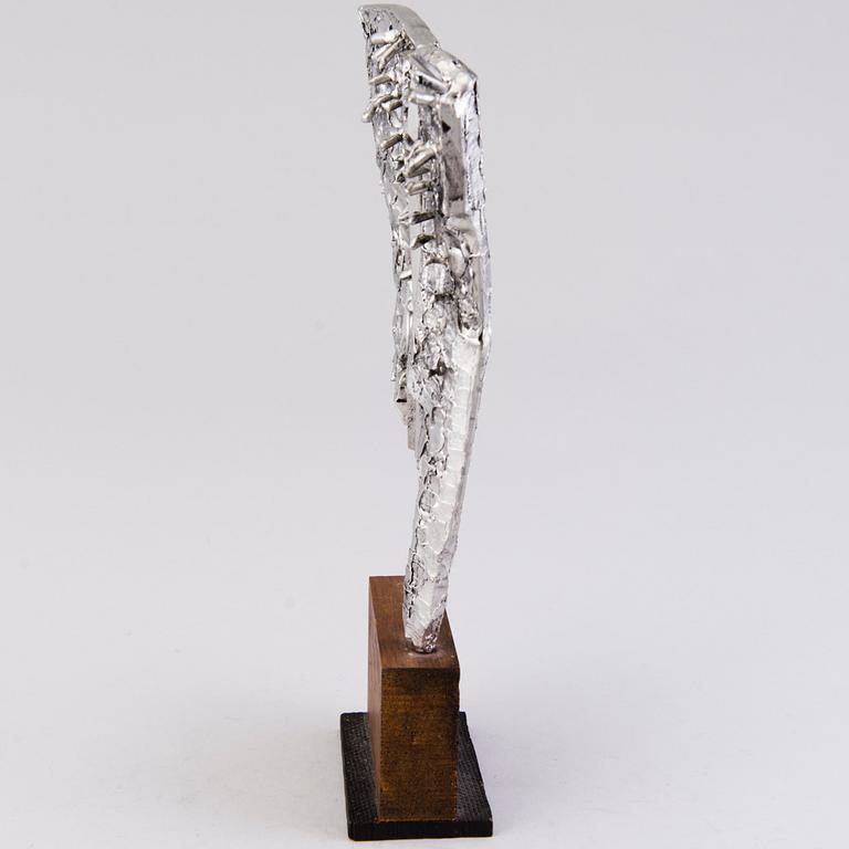 ÅKE LAGERBORG, SKULPTUR, metallegering, signerad och daterad 1980.