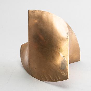 BERTIL HERLOW SVENSSON, brass object, not signed.