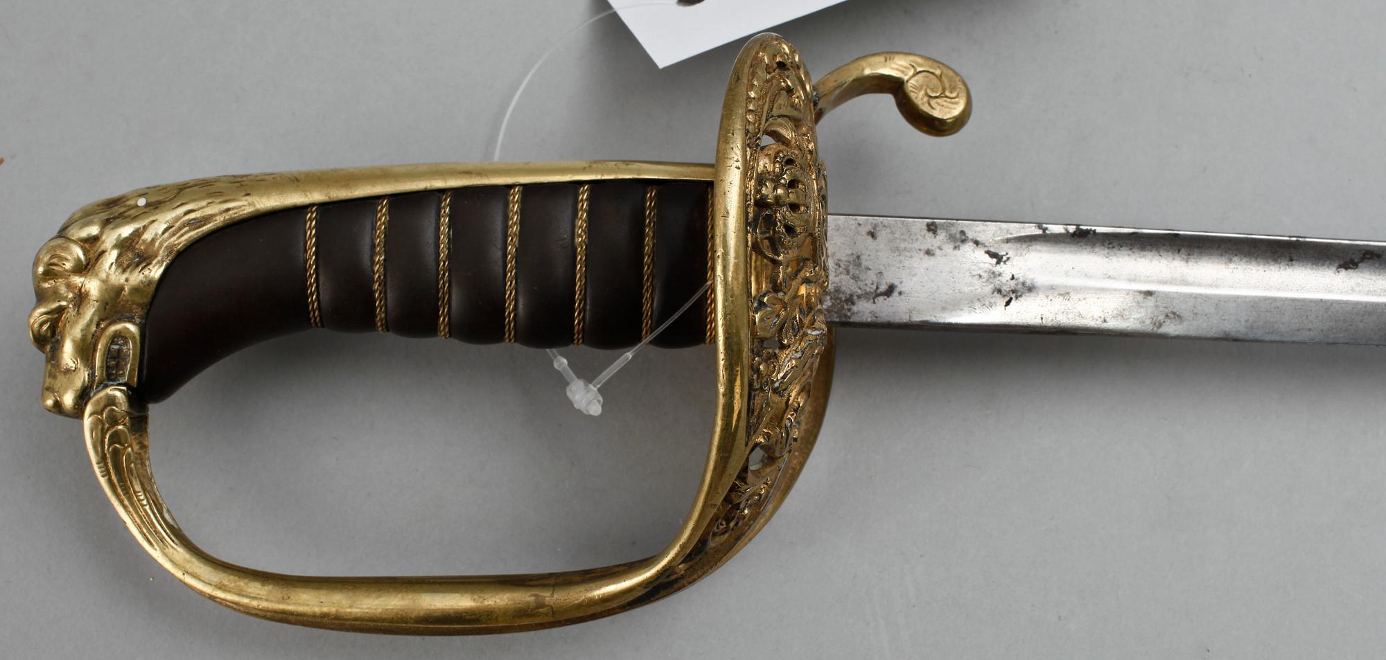 SABEL, för officerare vid armén, ca 1875.