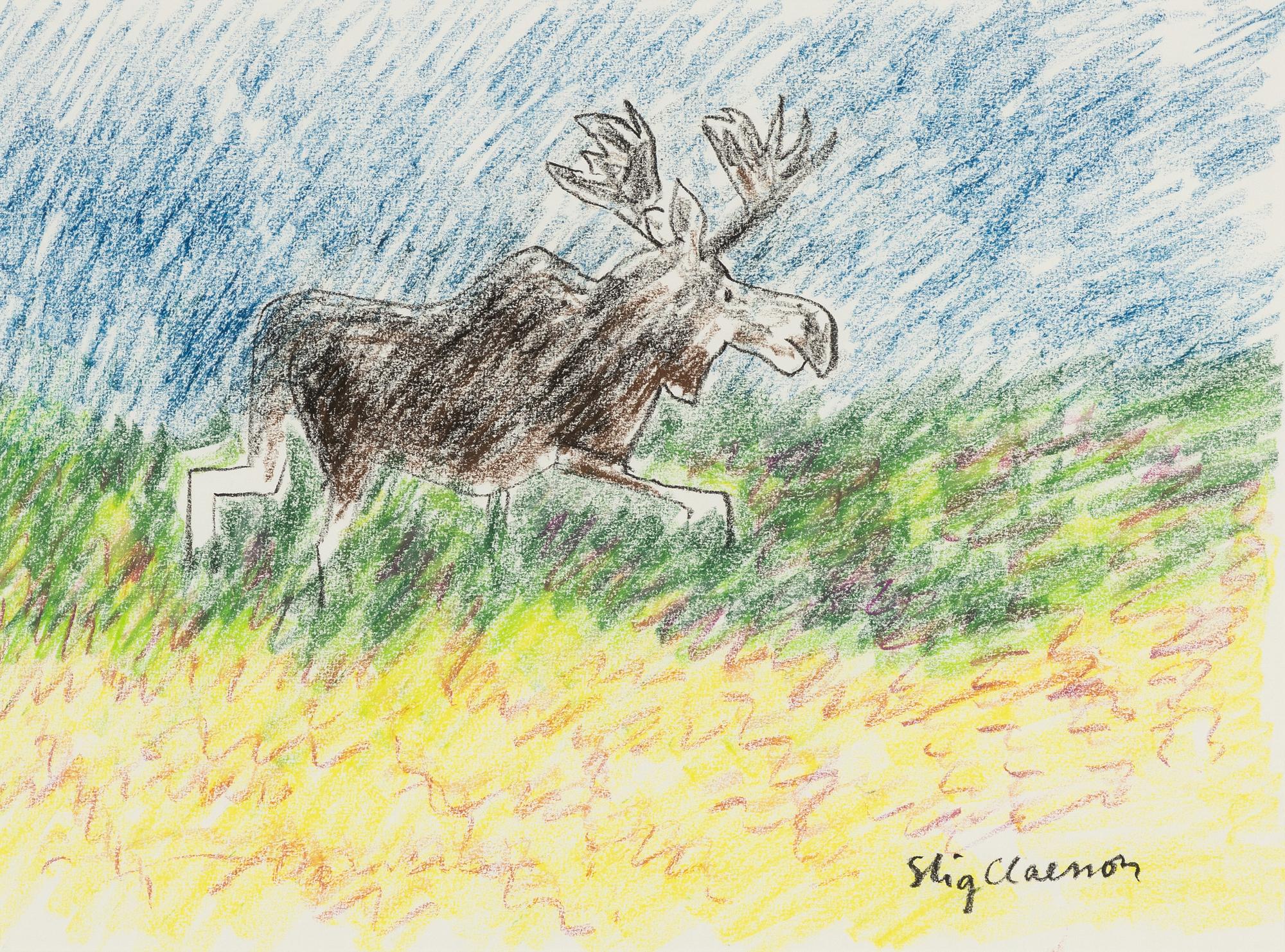 Stig Claesson, Älg.