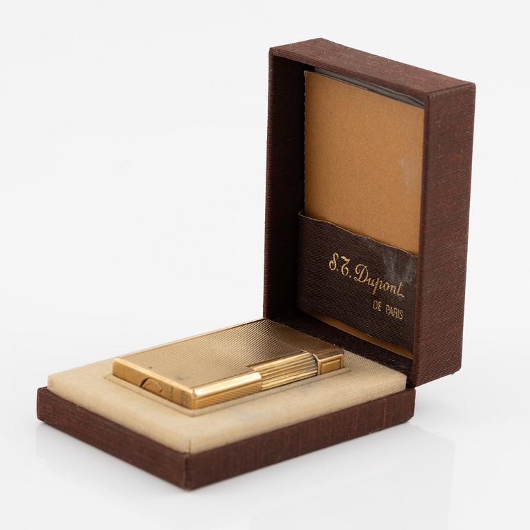 Tändare, Dupont de Paris, förgylld metall.