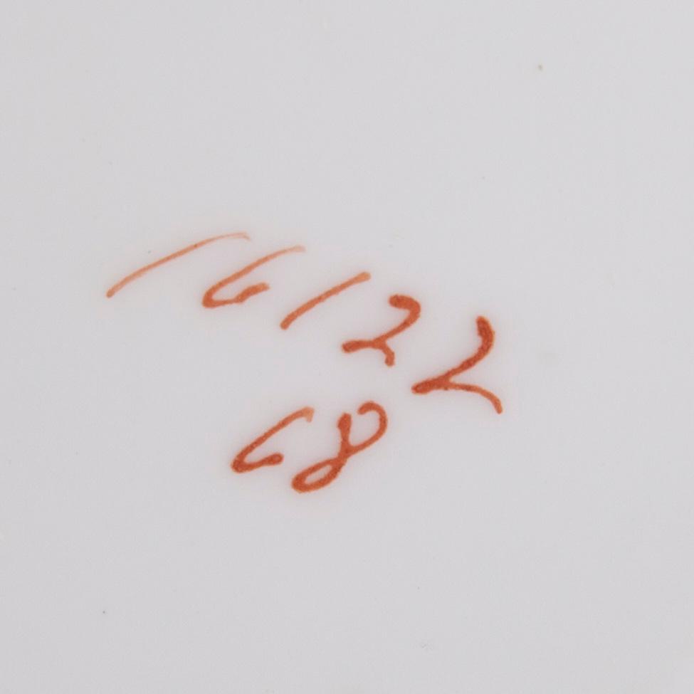 DELAR AV SERVIS, 11+1 st, porslin, Altwasser, Tyskland ca 1900.