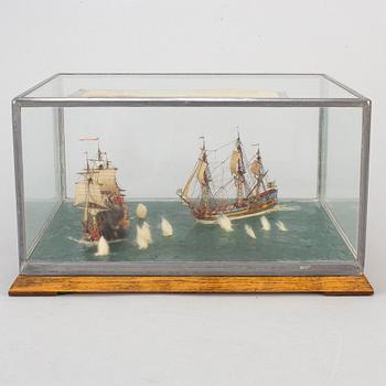 Ship models, first half of the 20th Century.