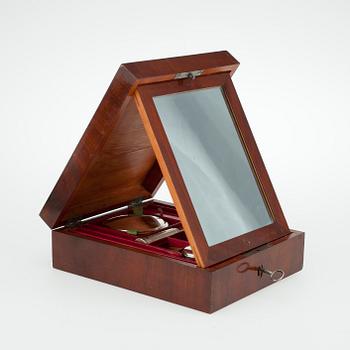 PARRANAJORASIA, empire, hopeaosia Linköping 1833, Barkander & Döhrling.