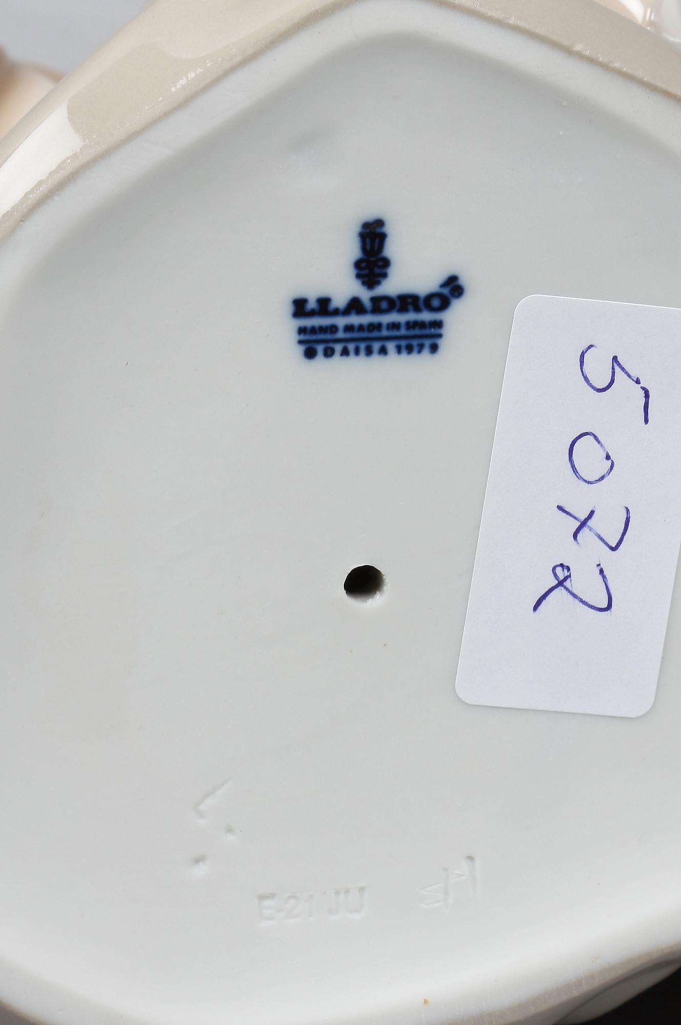 FIGURIN, porslin, Lladro. Tillverkningsår 1980-1990.