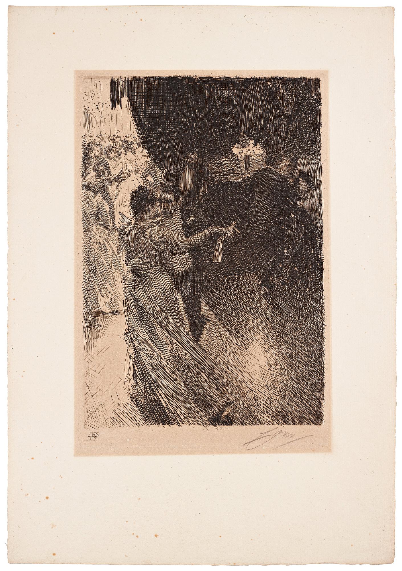 Anders Zorn, "The Waltz" ("La Valse").