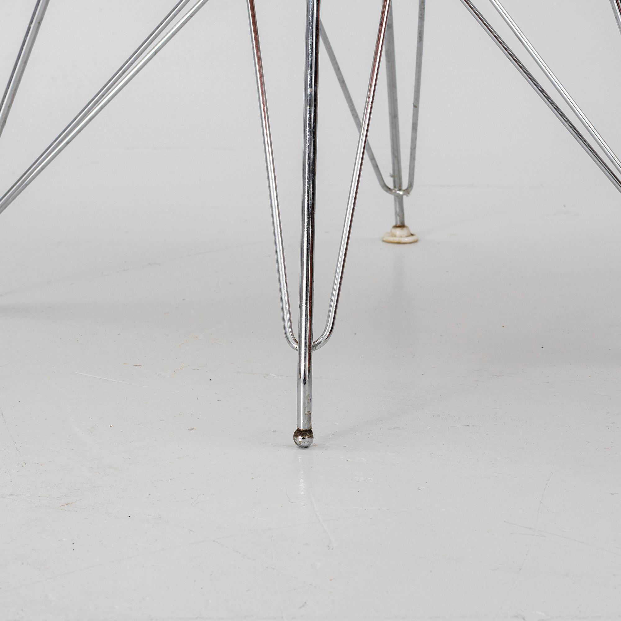 Charles & Ray Eames, chairs, 6 pcs, "DSR Plastic Chair", Herman Miller.