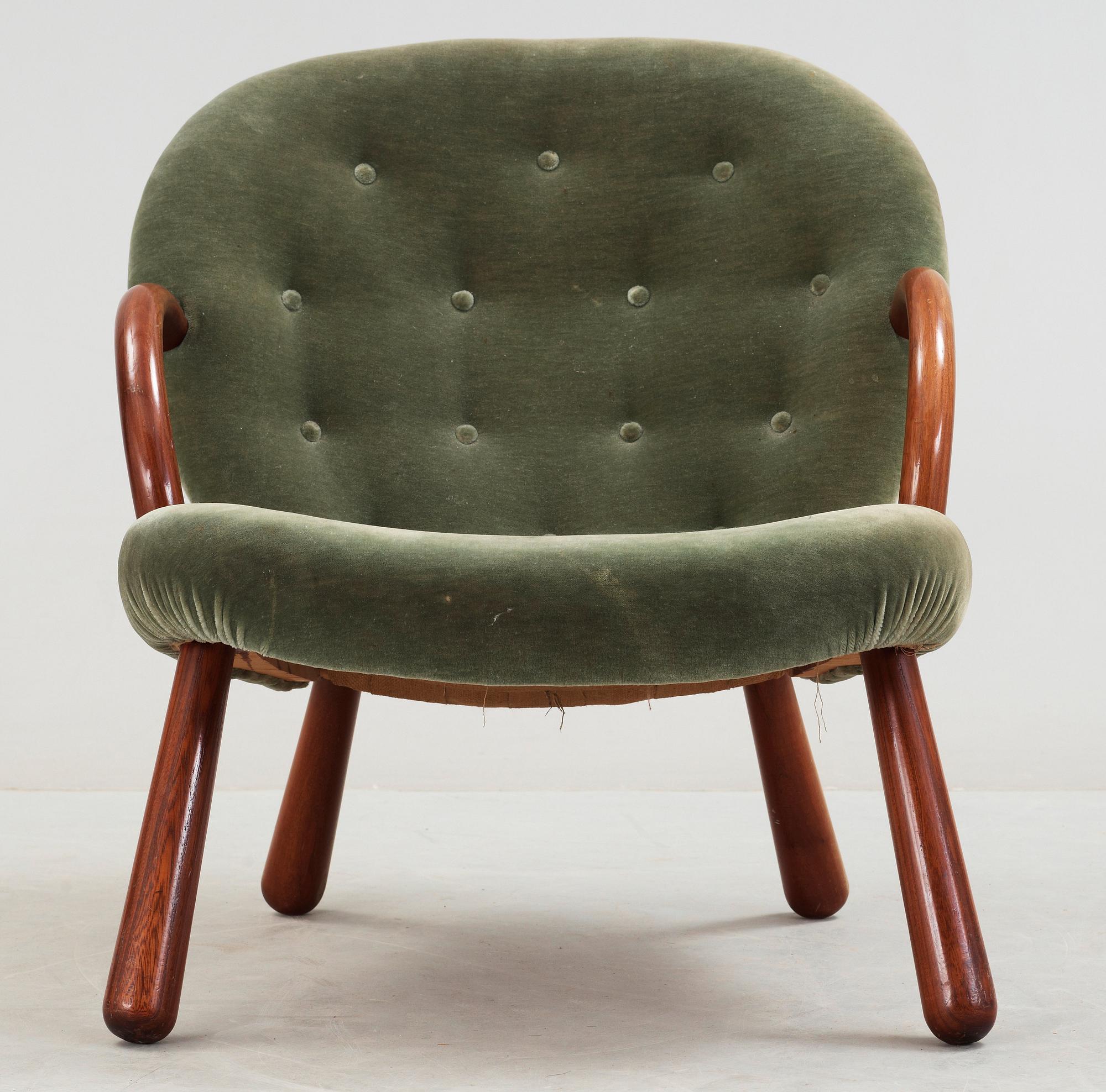 An easy chair attributed to Philip Arctander, probably for Vik & Blindheim, Norway 1950's.