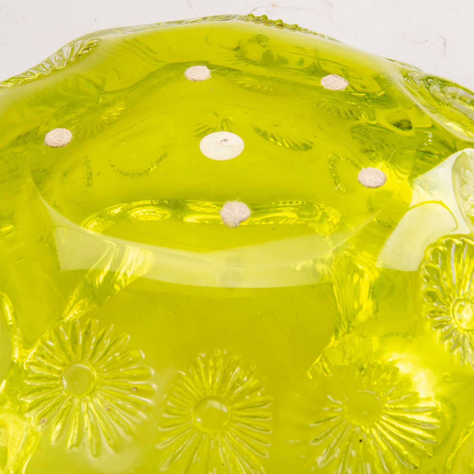 Elna Melusine Jolom, a glass bowl Österlens Glashytta.