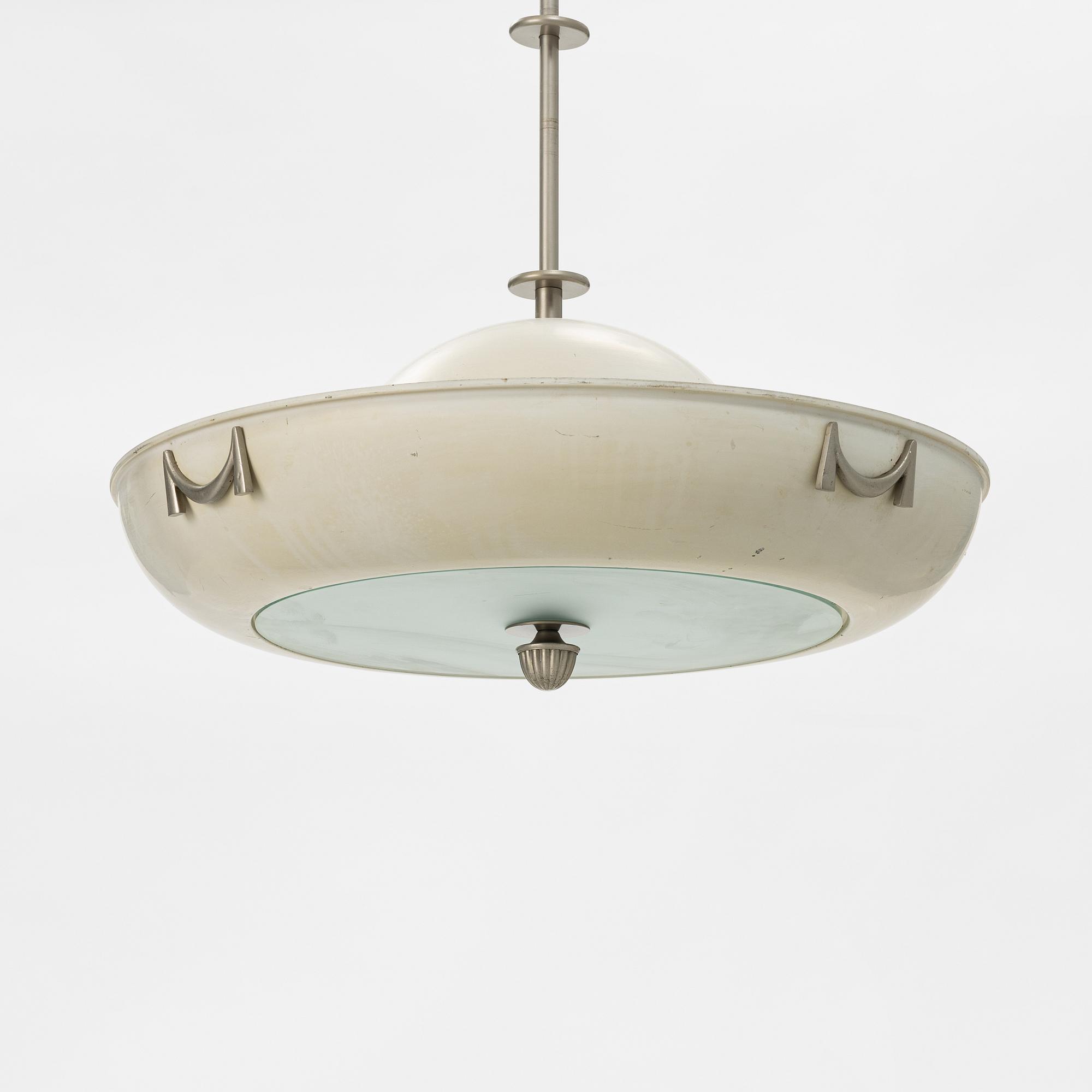A 1930's/40's ceiling lamp, Asea, Sweden.