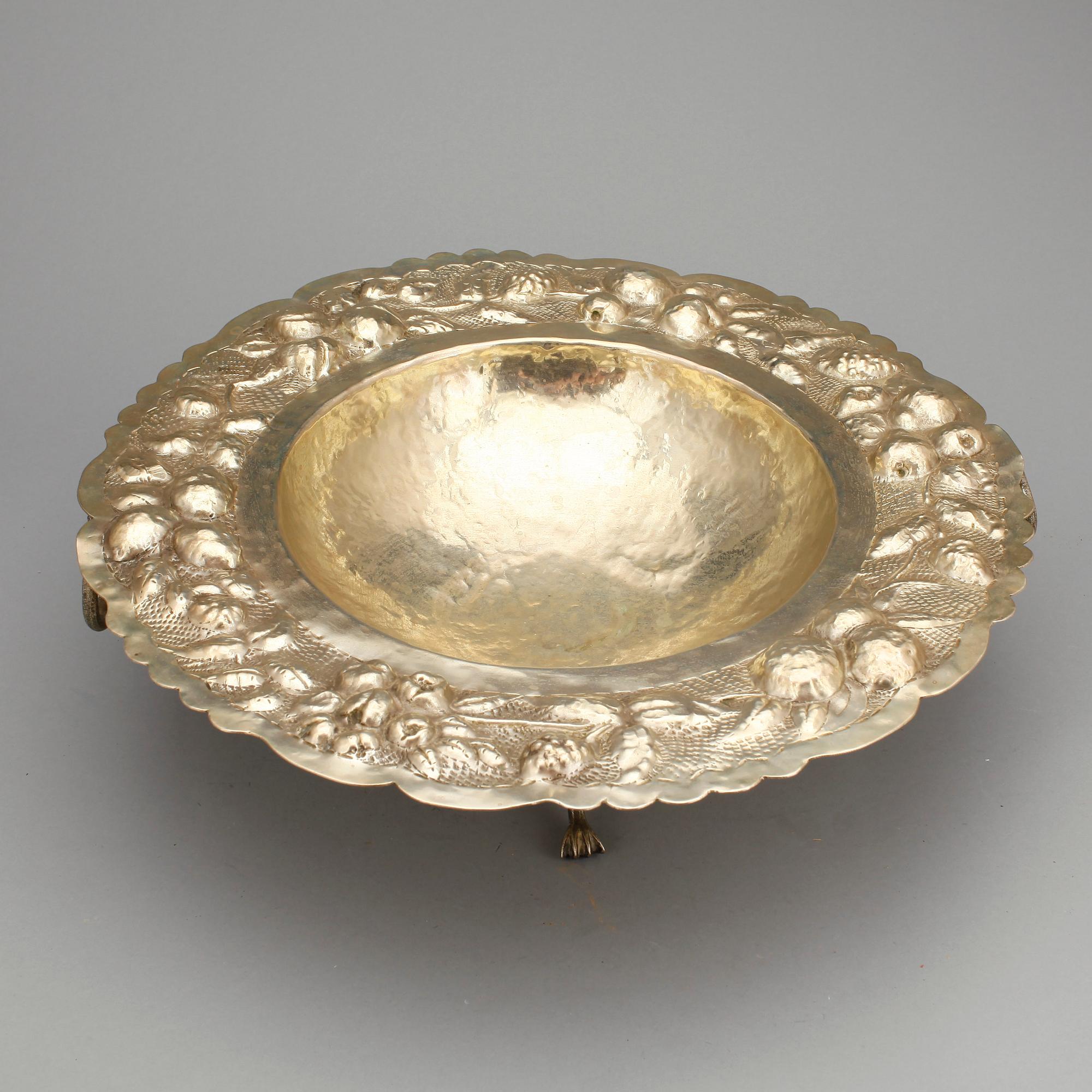 FYRFAT, mässing, inköpt i Mellanöstern på 1920-talet.