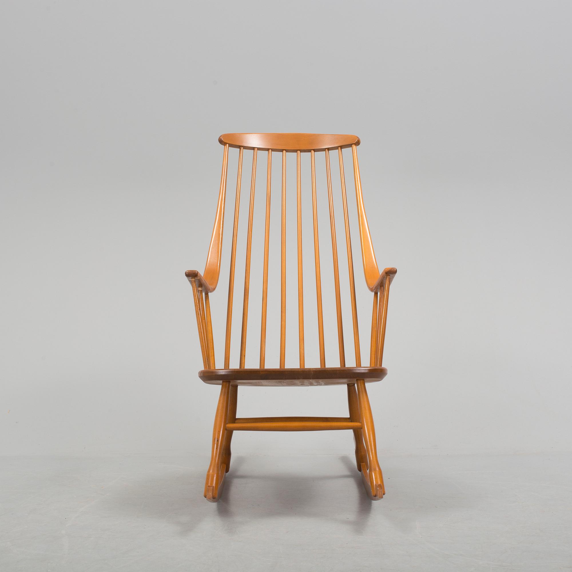 LENA LARSSON, gungstol, "Bohem", Nesto, Nässjö, 1900-talets andra hälft.