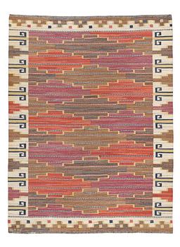 210. Märta Måås-Fjetterström, A CARPET, "Bruna heden", flat weave, ca 260,5 x 196,5 cm, signed AB MMF.