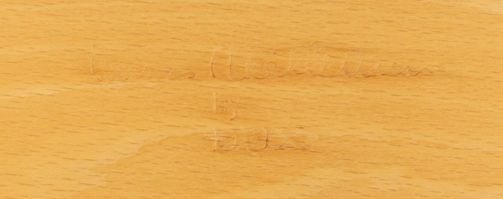 BRUNO MATHSSON, fåtölj med fotpall "Pernilla", DUX.