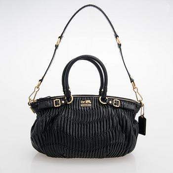 Coach, Madison Gathered leather Sophia Satchel bag.