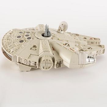 STAR WARS, Millennium Falcon i Palitoy-kartong, Empire Strikes Back, 1979.