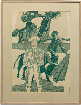 Endel Kõks, Bullfighting.