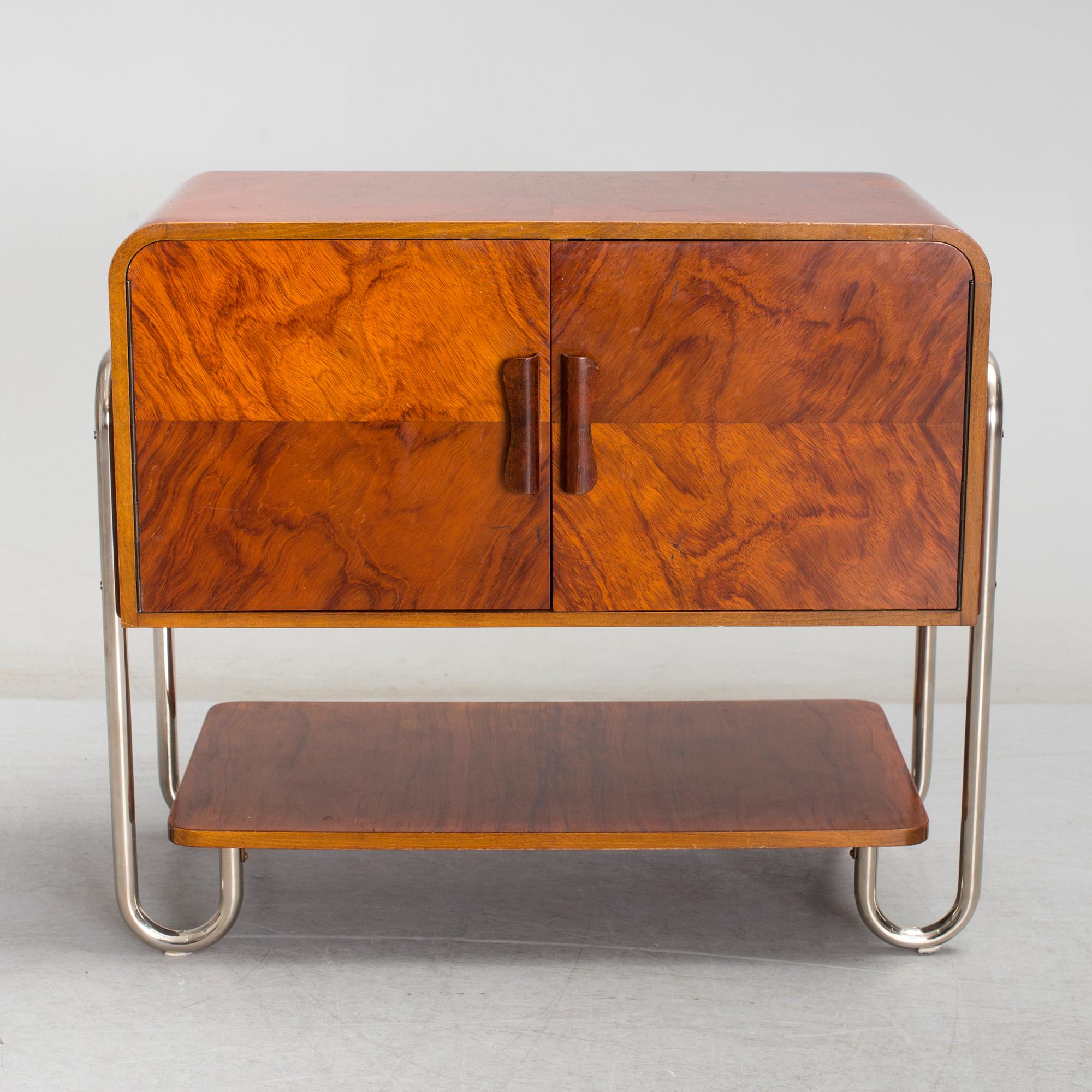 A 1940's drink cabinet.