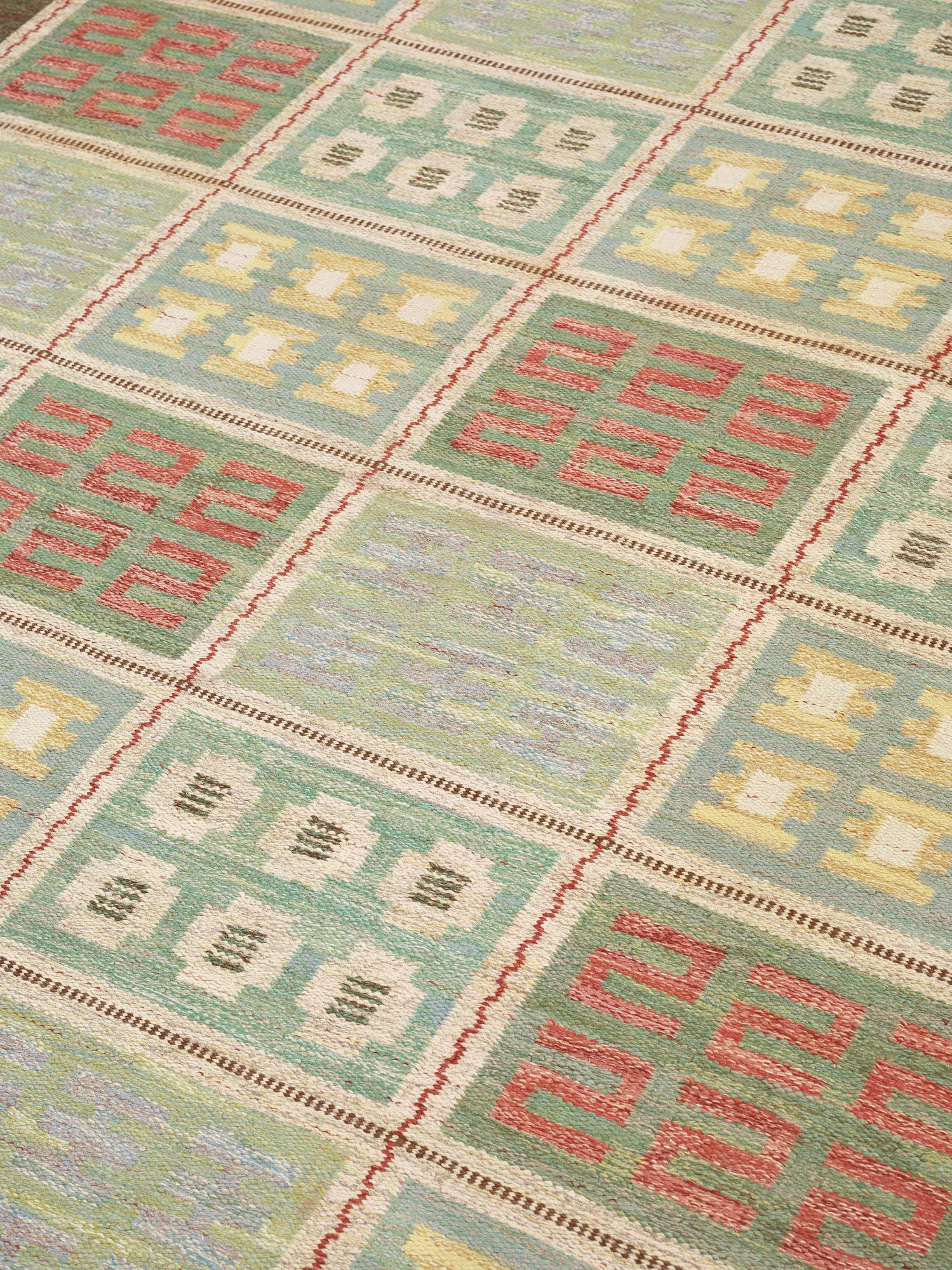 MATTA. Rölakan. 275 x 207 cm. Sannolikt Svensk Hemslöjd,