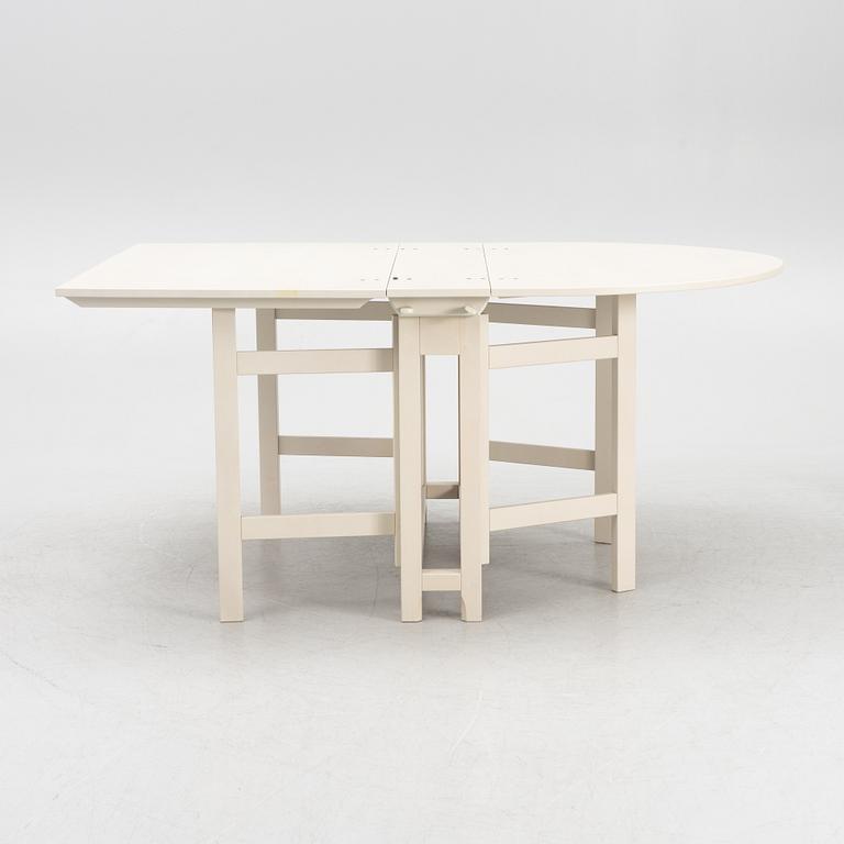 A Gate-Legged Table 'Bergslagen', from IKEA's 18th-Century series, late 20th Century.