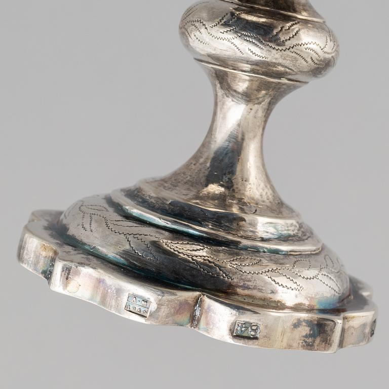 A silver chalice, Vilnius 1860.