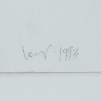 NINO LONGOBARDI, blandteknik, signerad och daterad 1993.