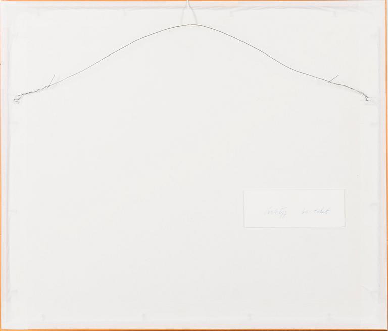 gouache, signed, 1960s.