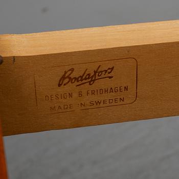 A set of table and chairs by Bertil Fridhagen for Bodafors.