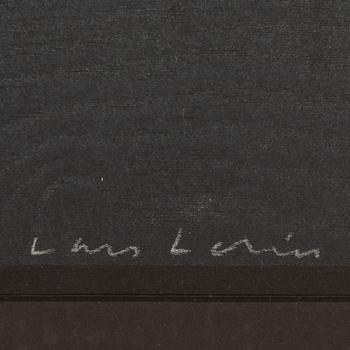 Lars Lerin, wood cut in colours, 1997, signed pt.
