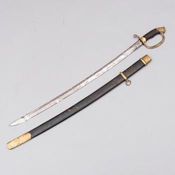 An Imperial Russian model 1909 officer's sword.