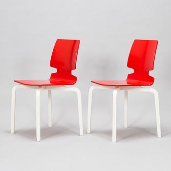 Harri Koskinen, stolar, 4 st, HK 001, "Lento", Artek. Formgiven 2006/ 2009.