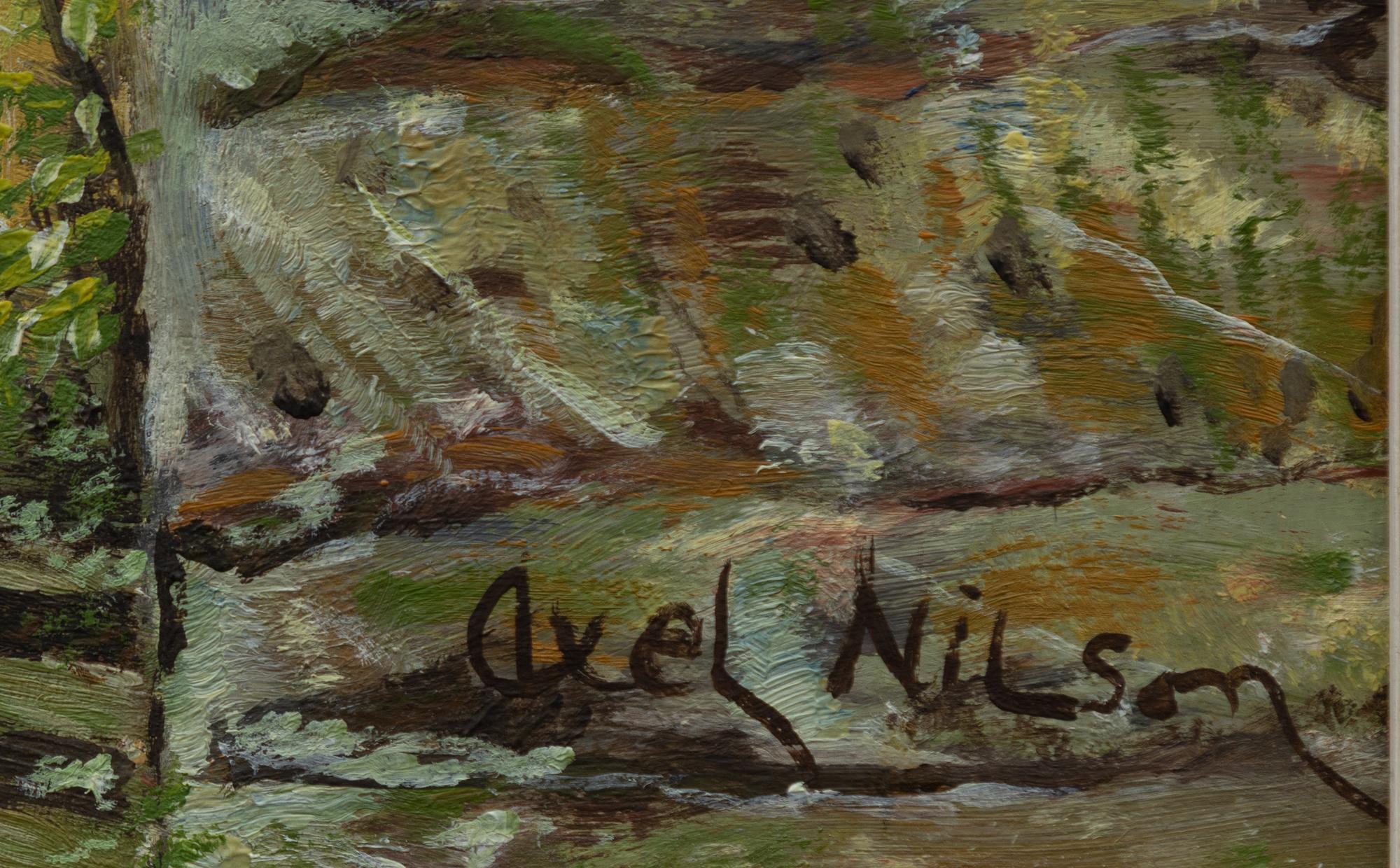 Axel Nilsson, Southern street view.